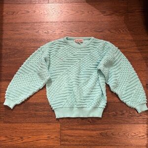 Milano Light Blue Knit Sweater